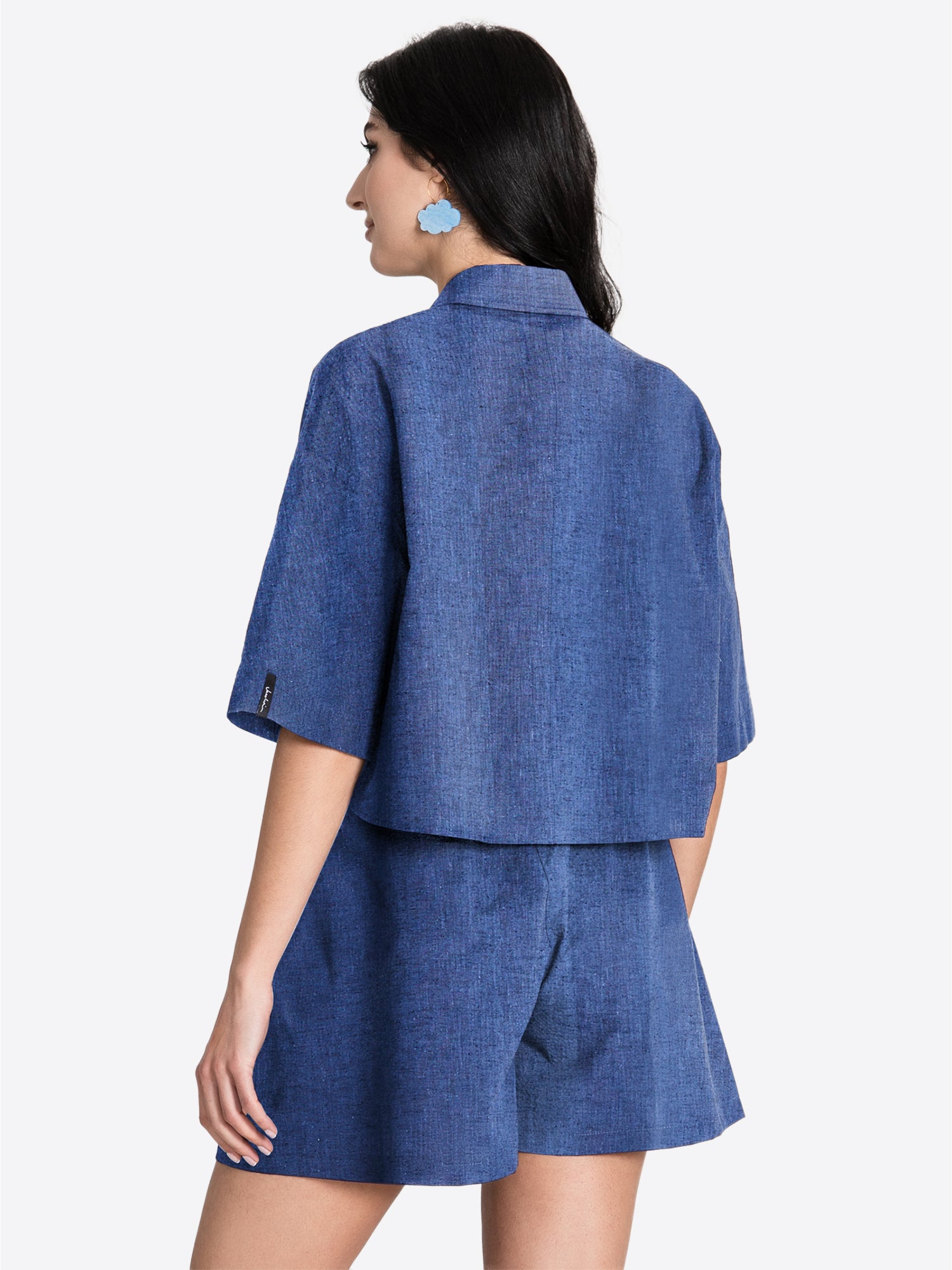 Linen Shirt Short Belly