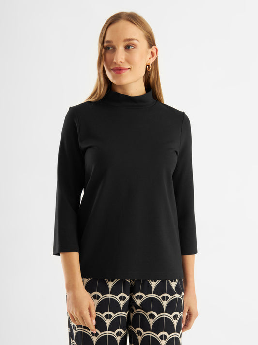 Punta Top Mock Neck