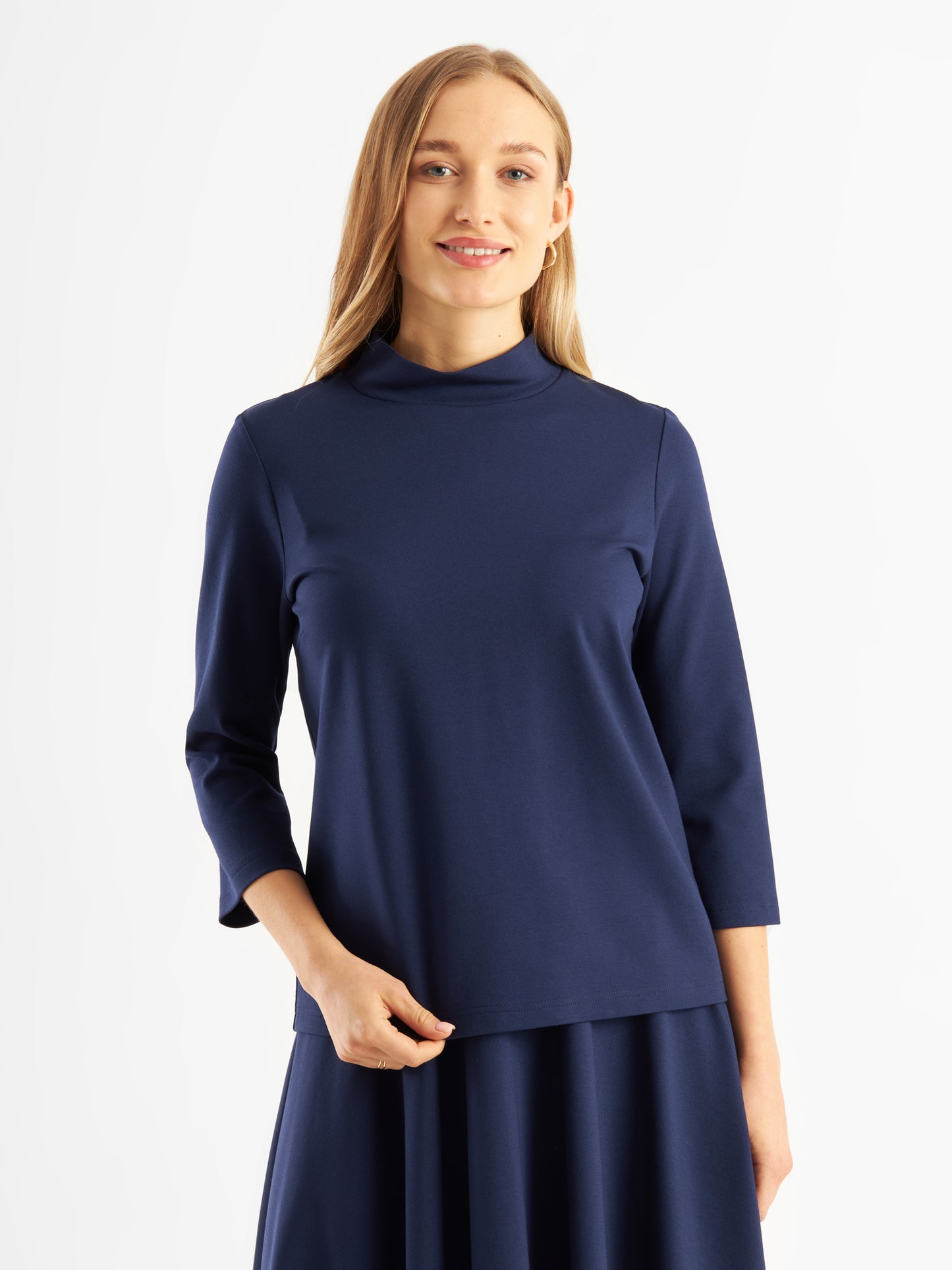 Punta Top Mock Neck