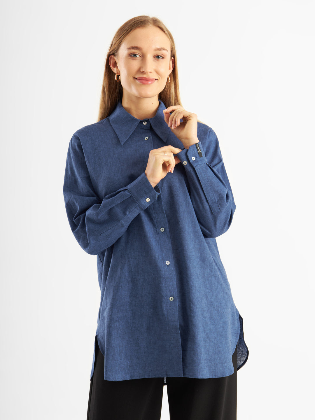 Linen Shirt Oversized 70S