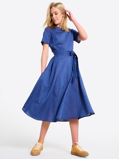 Linen Dress Ana - Jascha Stockholm