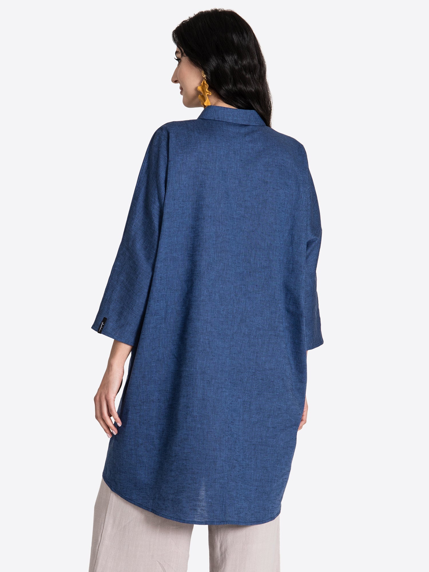 Linen Shirt Dress New Look - Jascha Stockholm