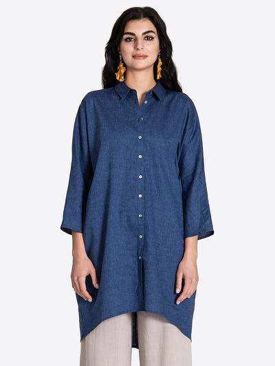 Linen Shirt Dress New Look - Jascha Stockholm