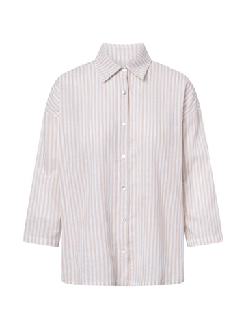 Linen Shirt Oversized Noveau - Jascha Stockholm