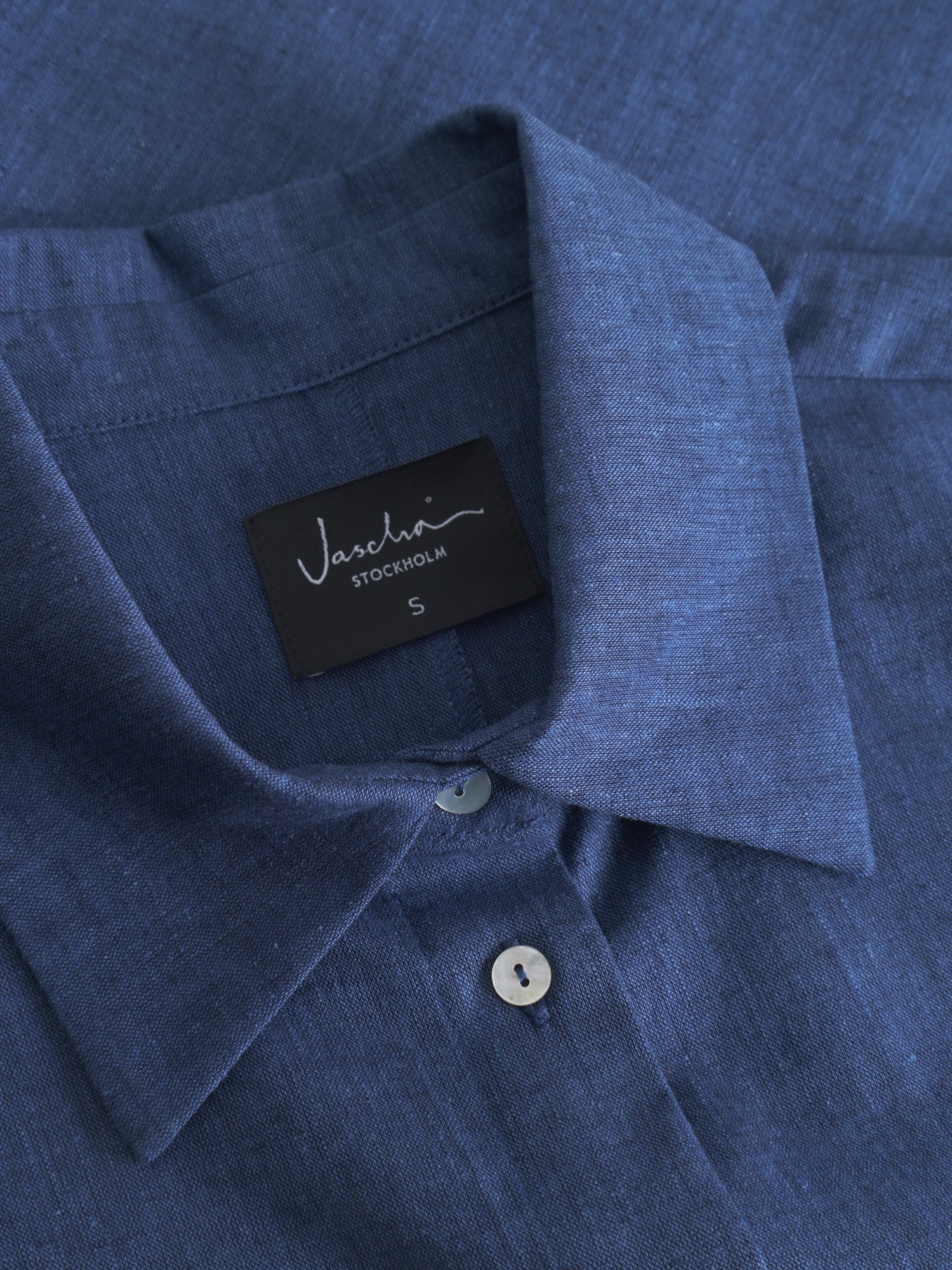 Linen Shirt Short Belly - Jascha Stockholm