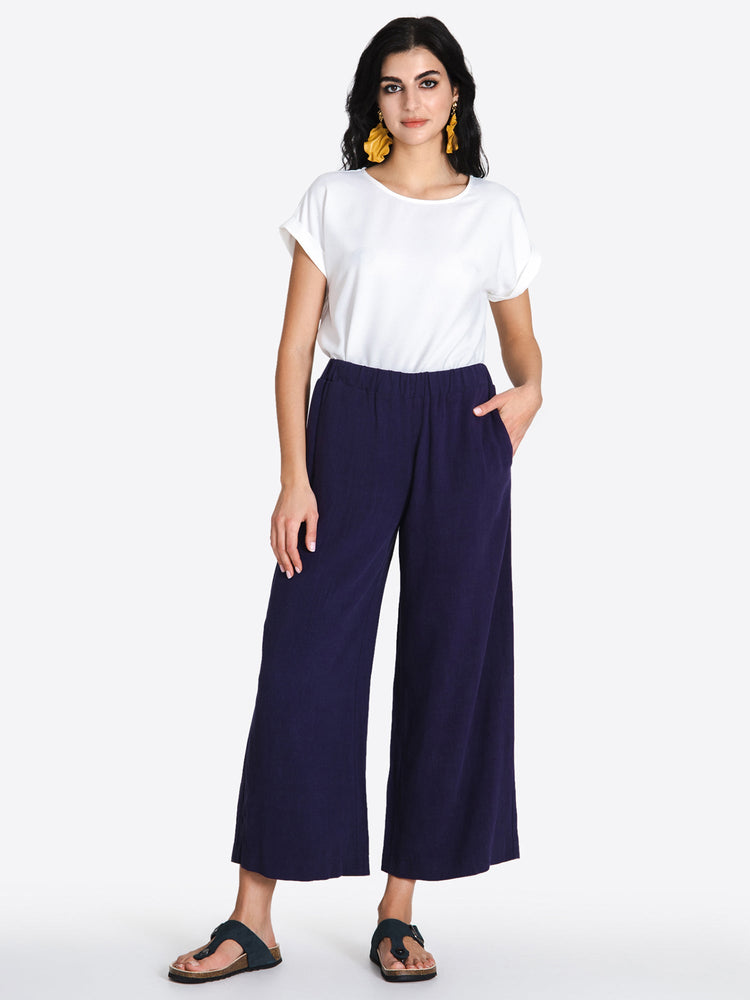 Linen Trousers Lara - Jascha Stockholm