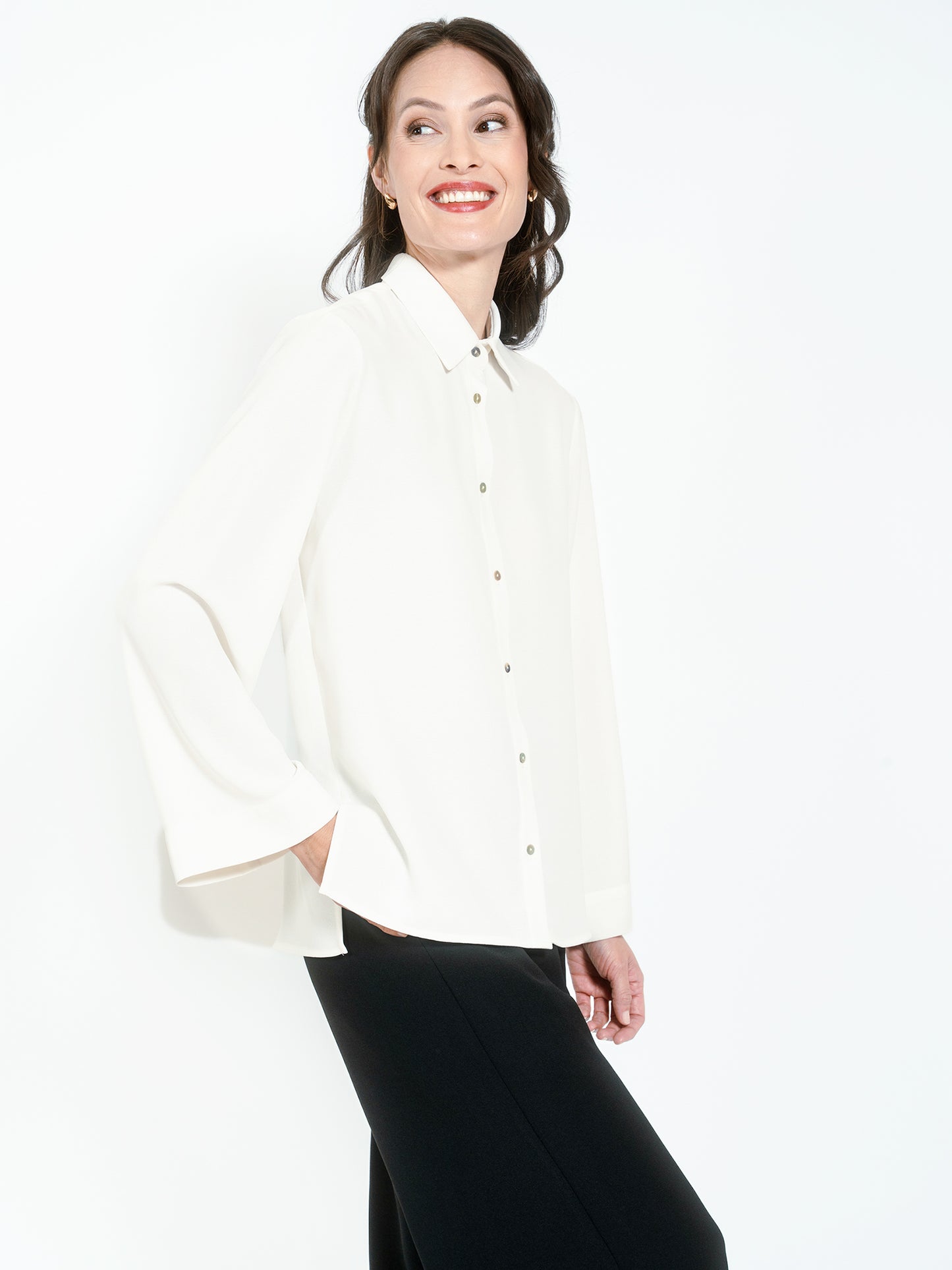 Recycled Shirt New Wide Button