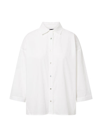 Organic Cotton Shirt Oversized Noveau - Jascha Stockholm