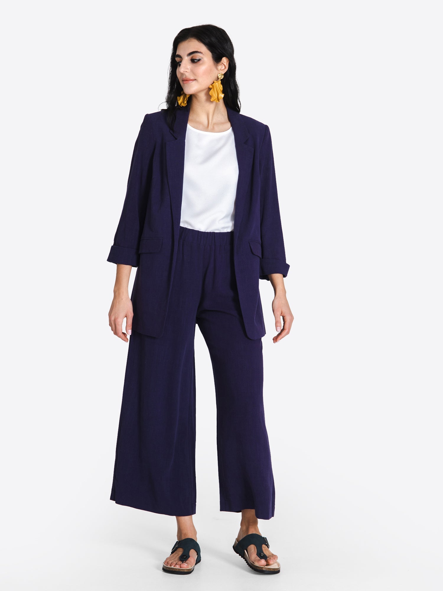 Oversized Linen Blazer Chardin - Jascha Stockholm