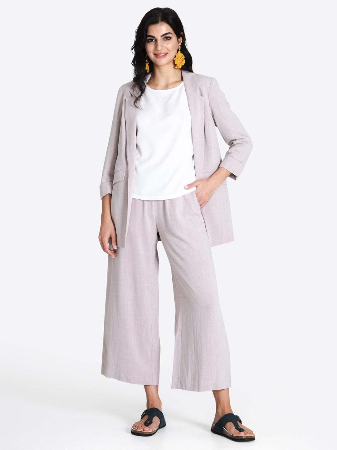 Oversized Linen Blazer Chardin - Jascha Stockholm