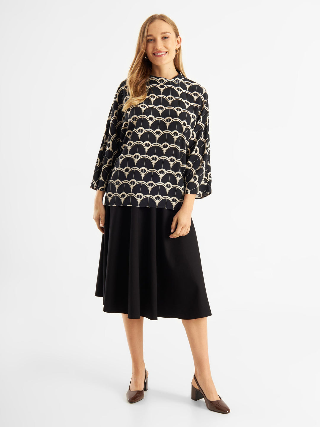 Printed Blouse Mercher - Jascha Stockholm