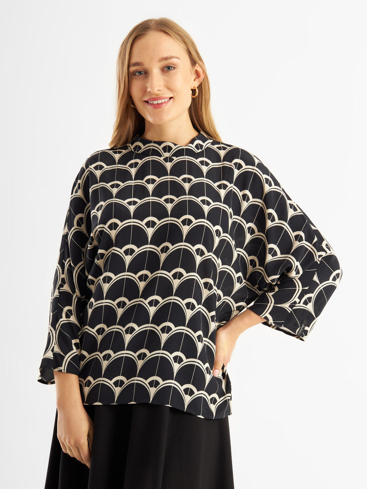 Printed Blouse Mercher - Jascha Stockholm