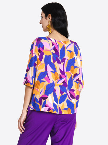 Printed Blouse Papin - Jascha Stockholm