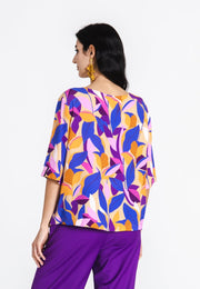 Printed Blouse Papin - Jascha Stockholm