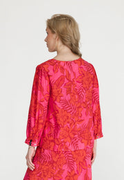 Printed Blouse Poppy - Jascha Stockholm