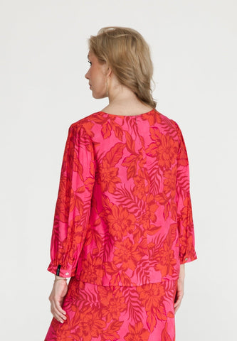 Printed Blouse Poppy - Jascha Stockholm