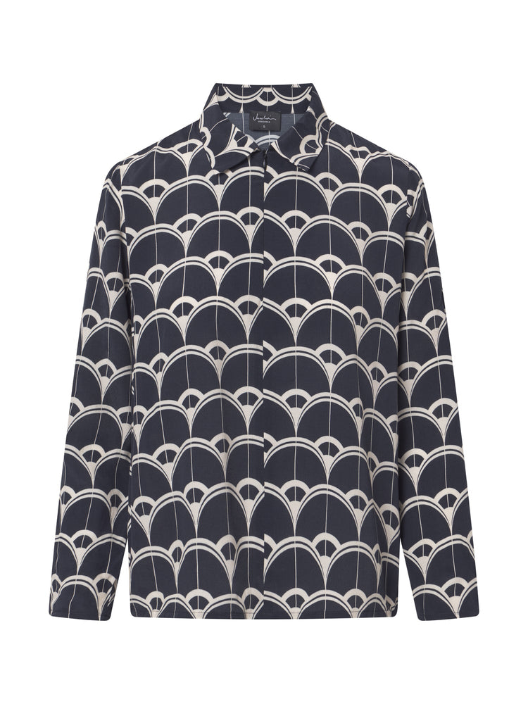 Printed Blouse Saskia - Jascha Stockholm