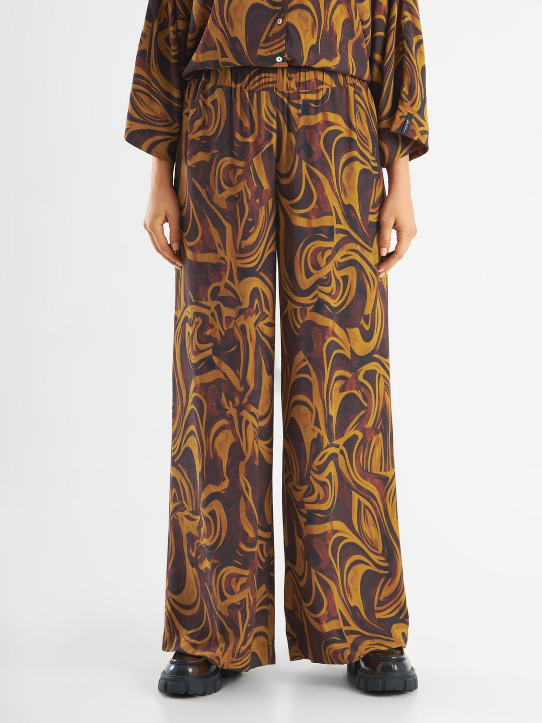 Printed Trousers Jocelyn - Jascha Stockholm