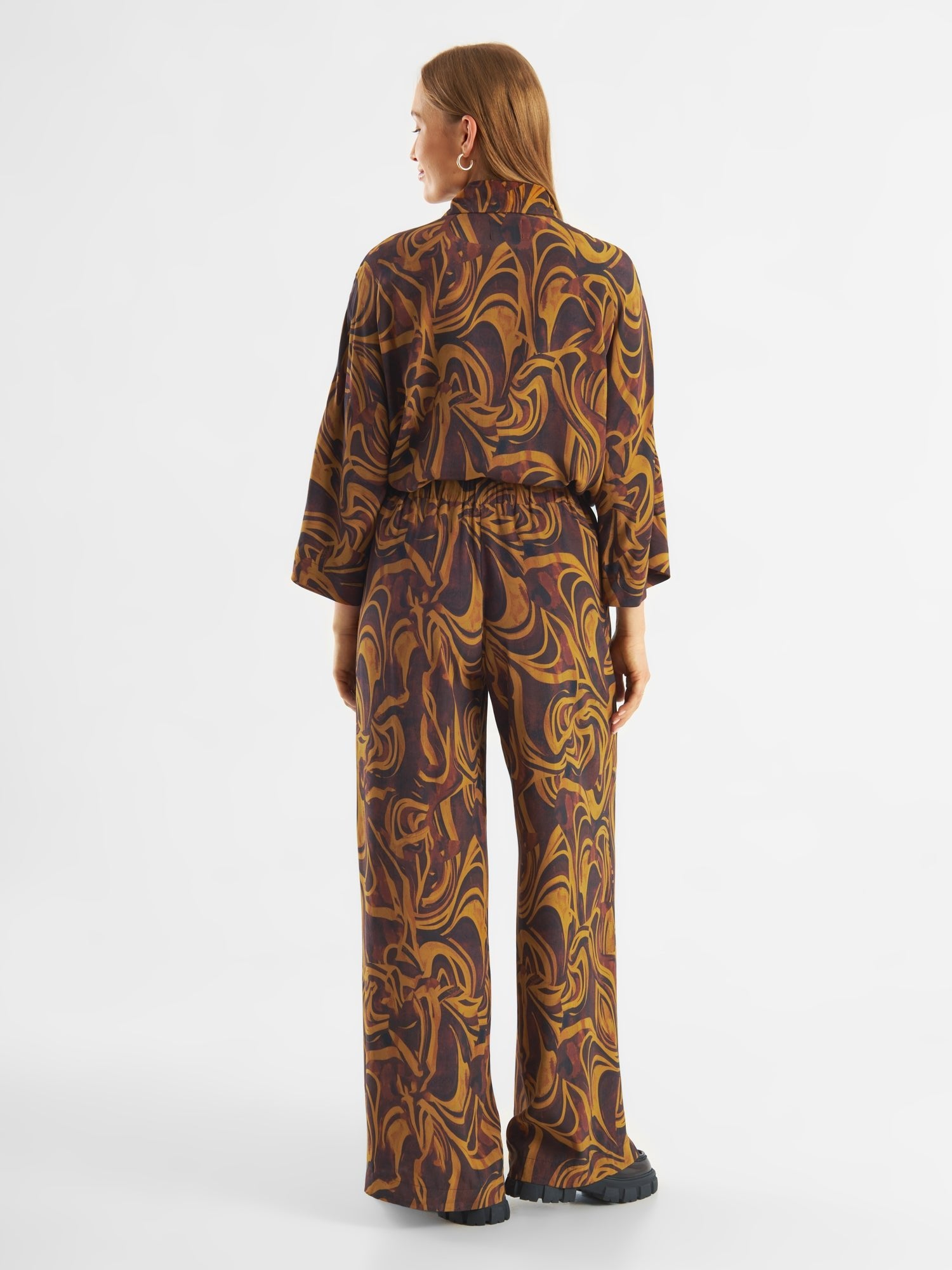 Printed Trousers Jocelyn - Jascha Stockholm