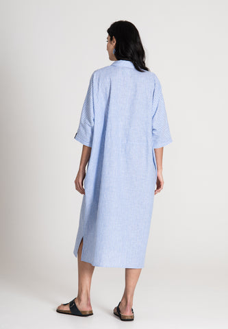 Linen Dress Oversized Air