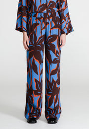 Printed Trousers Relaxed Wide