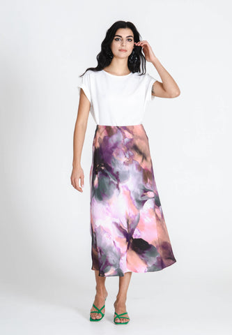Fancy Long Skirt - Printed Skirt - Triology - Jascha Stockholm