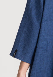New Look - Linen Shirt Dress - Dark Blue - Jascha Stockholm